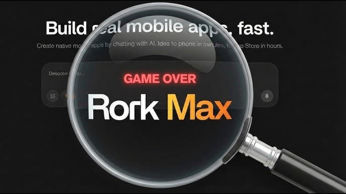 RORK MAX: Build apps with AI, 10% off with code MARCIN10